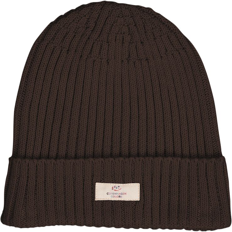 COTTON KNITTED CLASSIC BEANIE