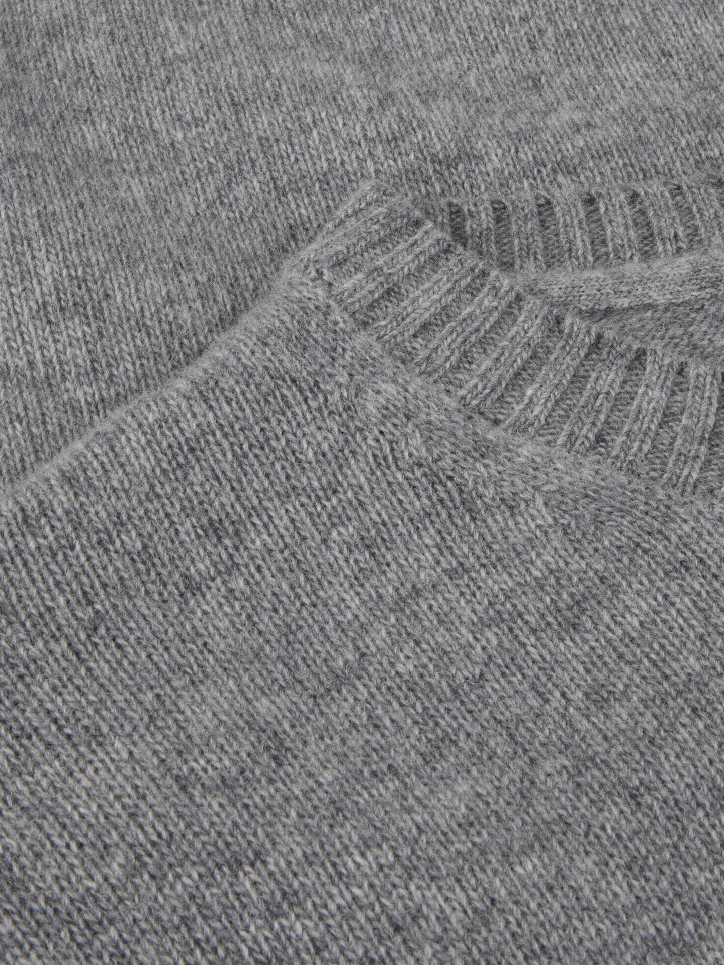 Sweater Knitted Crew Neck Carded Merino Wool