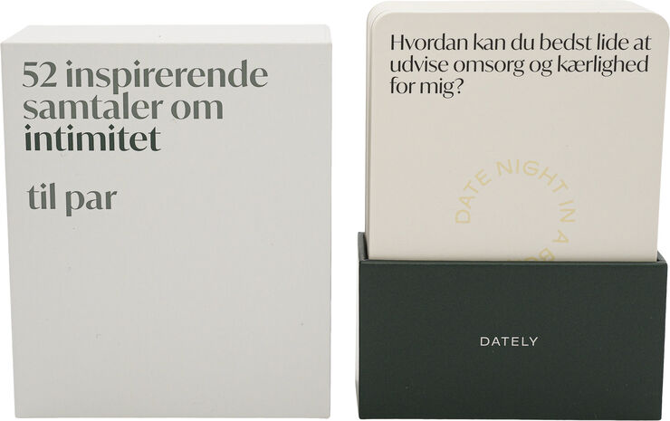 Samtalekort - Intimitet