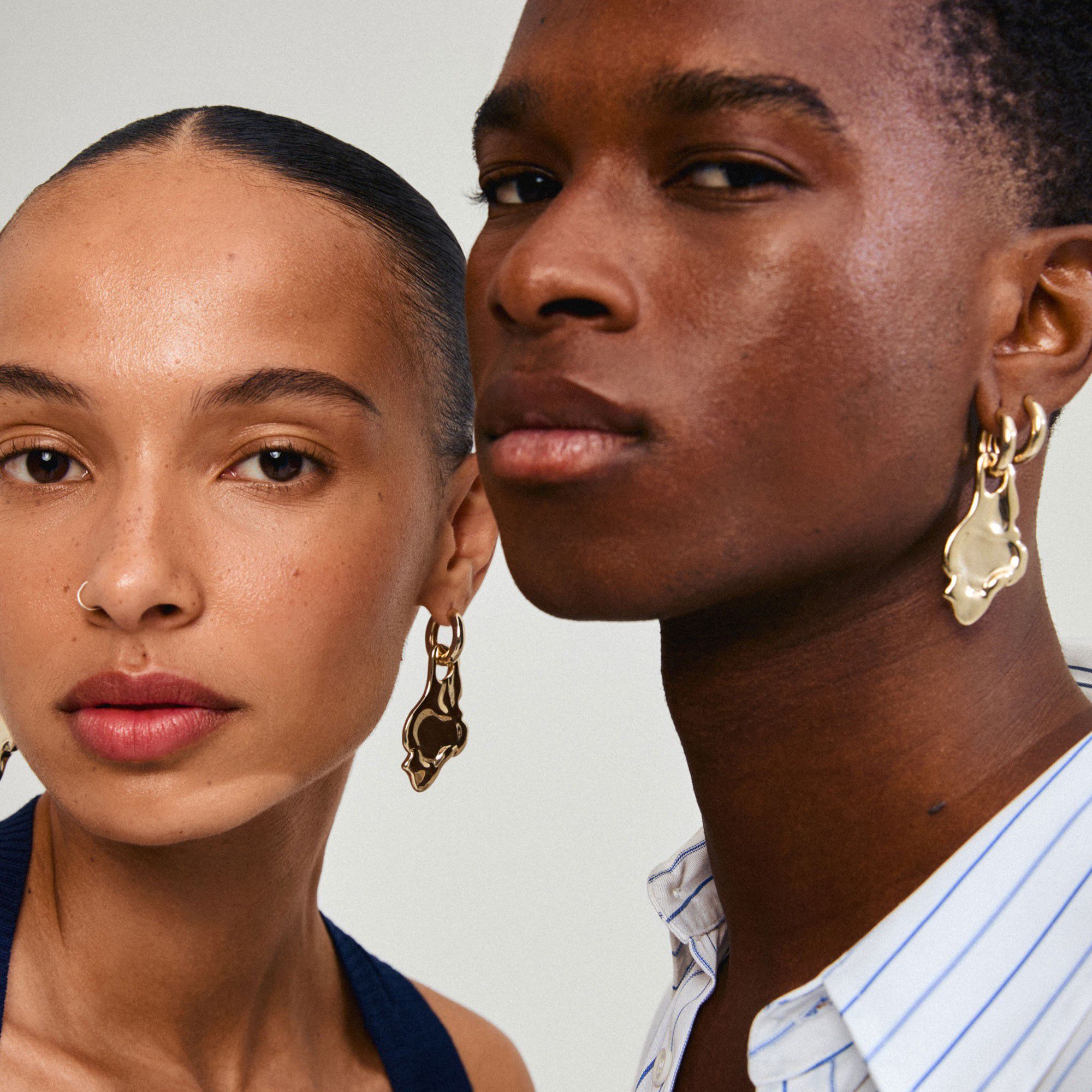 STARLIGHT earrings gold-plated