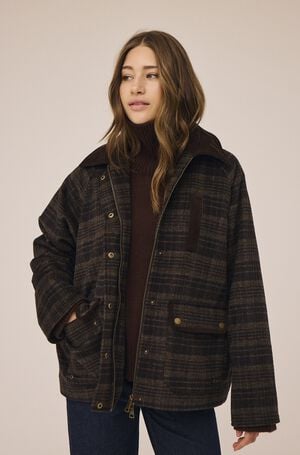 Emmy Wool 9 Jacket with corduroy details - GRS