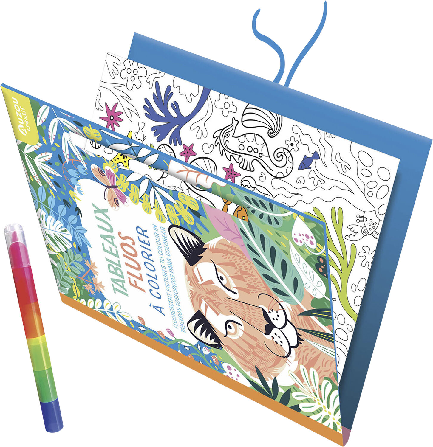 Auzou - Malebog - Neon motiver