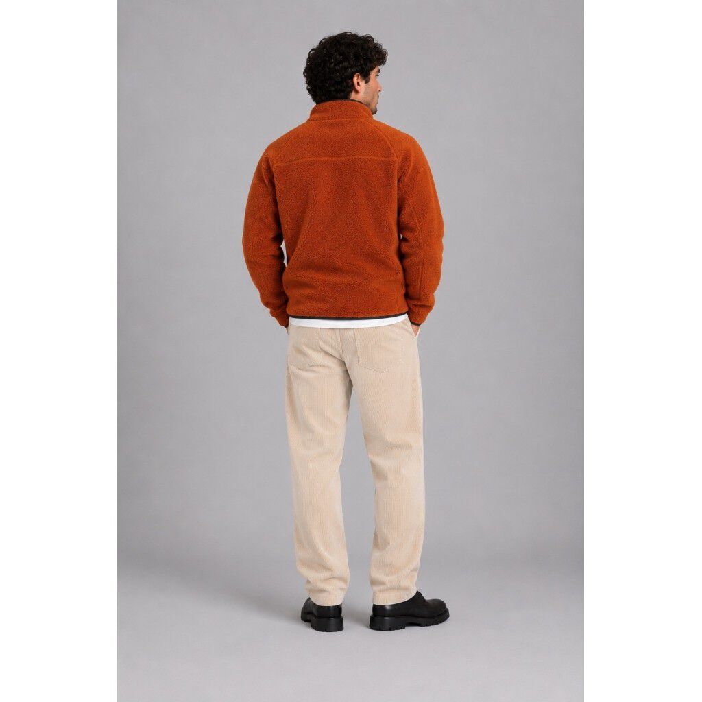 Wood fleece jacket