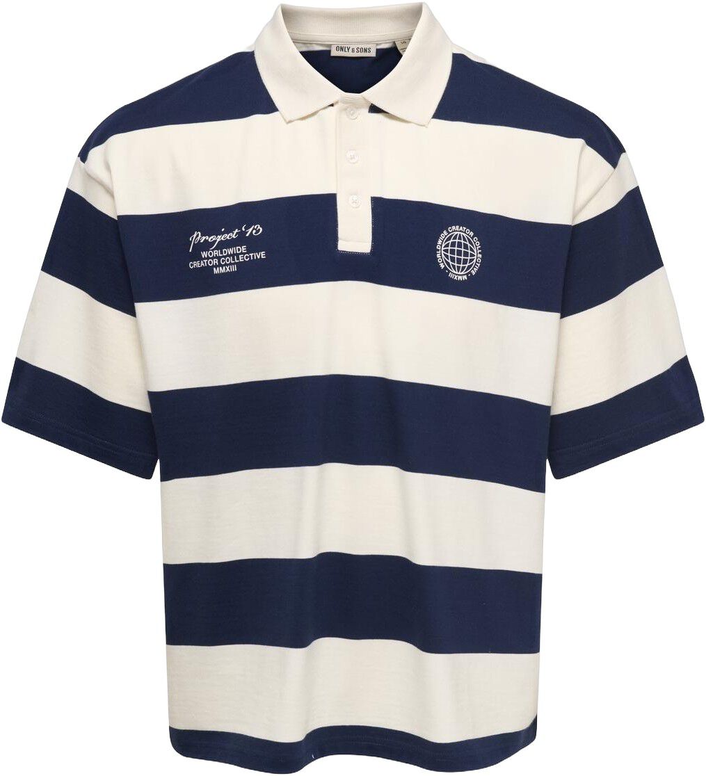 ONSDEVIN RLX SS RUGBY POLO TEE