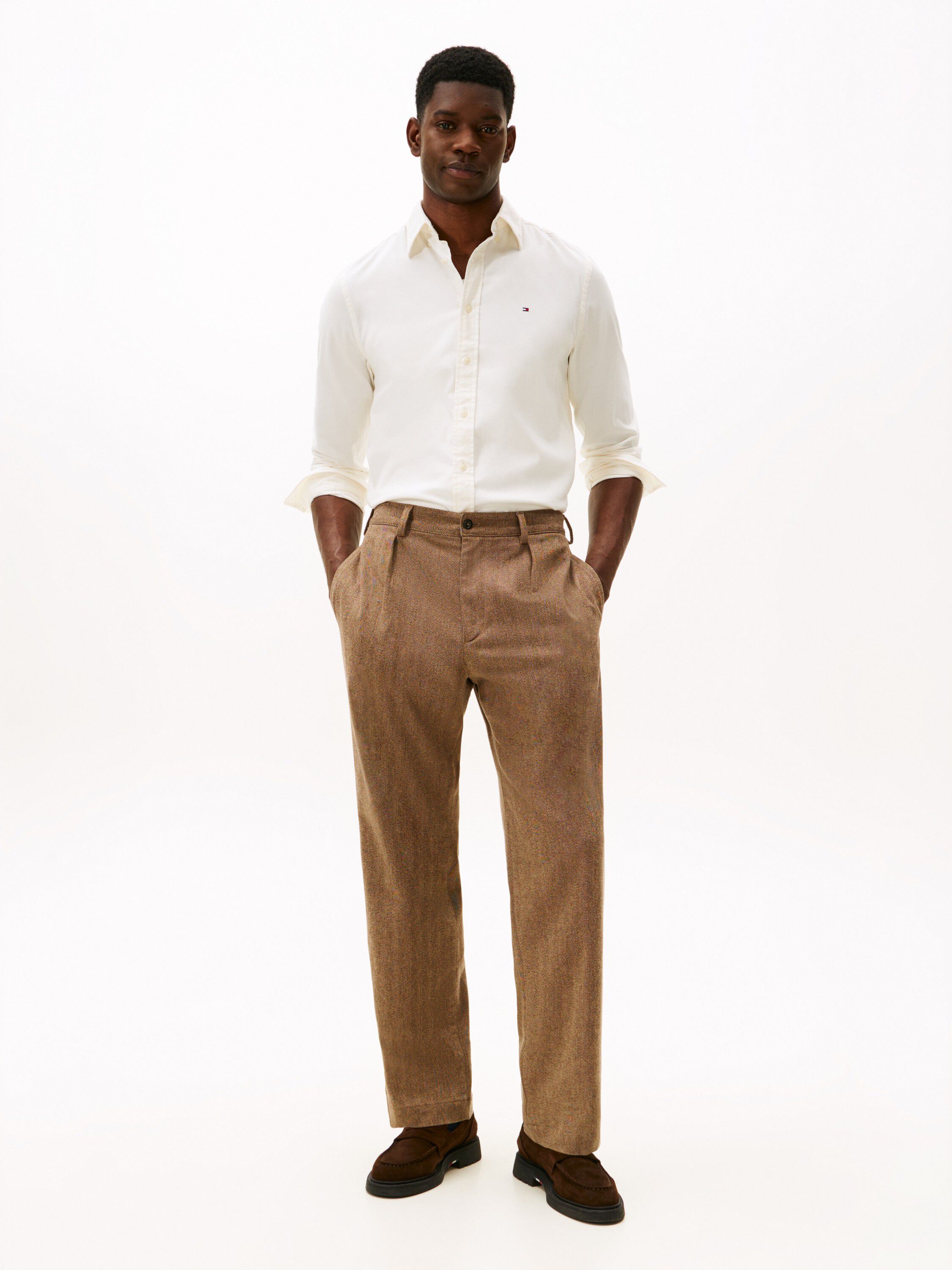 FLEX FLANNEL SOLID RF SHIRT