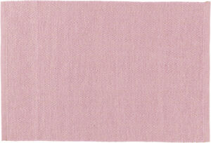 Herringbone Dækkeserviet 43x30 cm rosa 82% bomuld recycled,