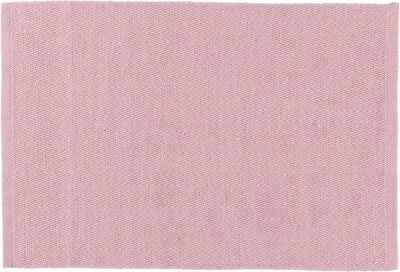 Herringbone Dækkeserviet 43x30 cm rosa 82% bomuld recycled,