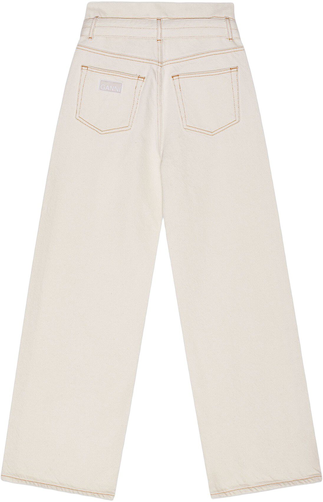 Heavy Denim Paperbag Jeans