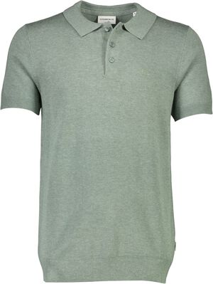 Ecovero S/S polo knit