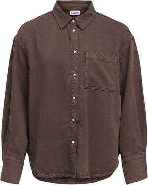 OBJFRAME ZILA L/S RE SHIRT E DIV
