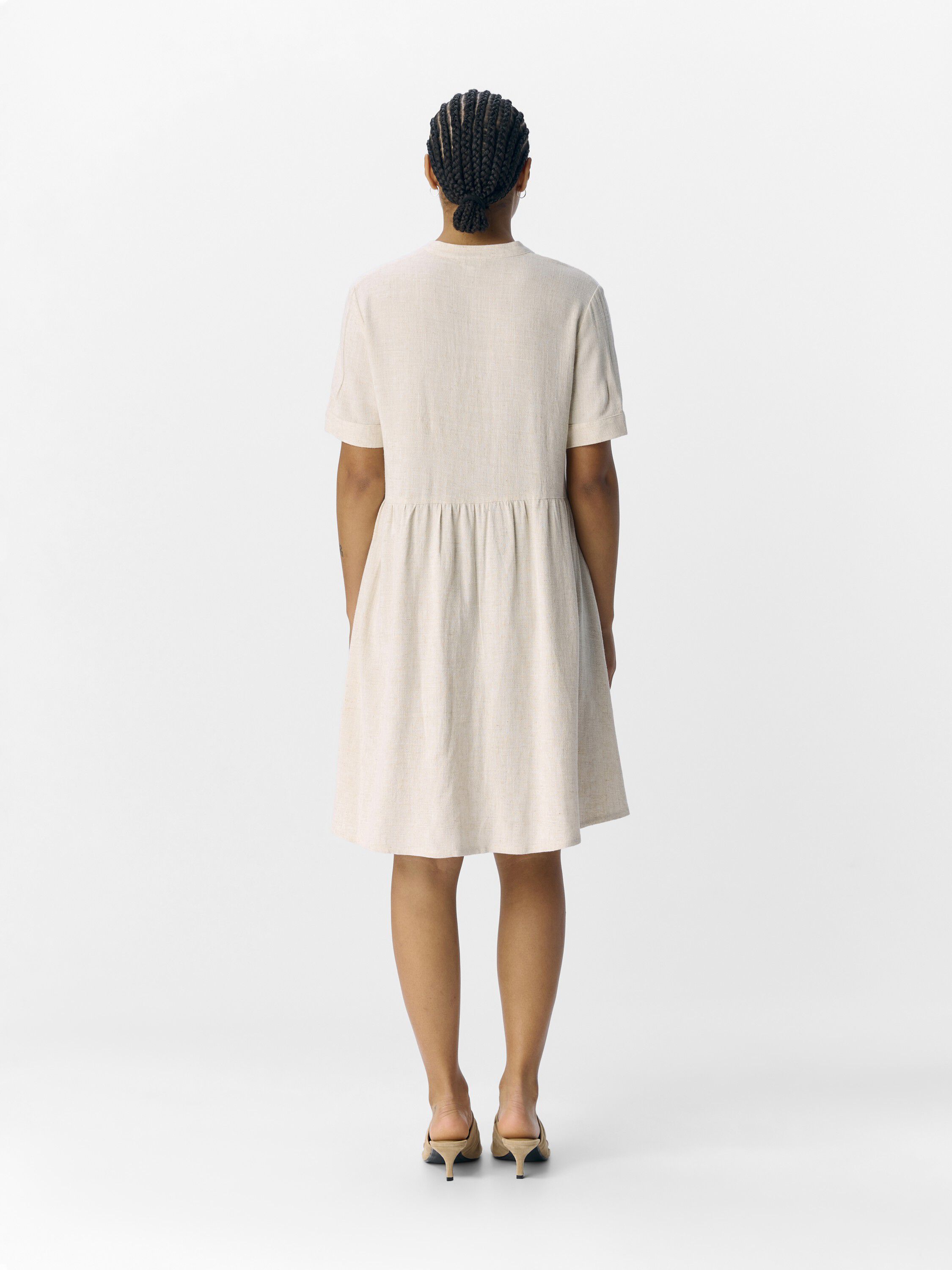 OBJSANNE S/S LO SHORT DRESS DIV