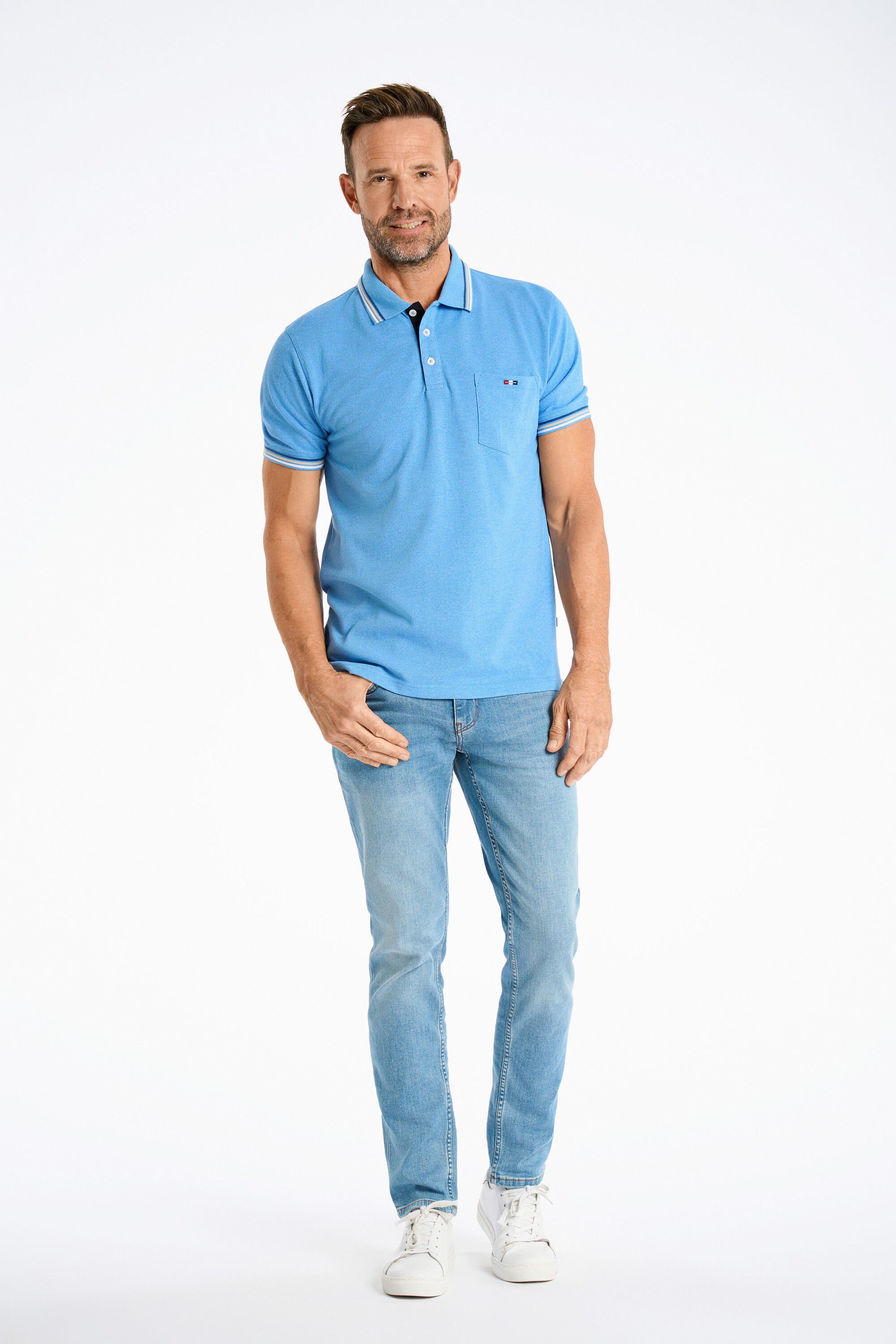 Signature polo piqu&eacute; S/S