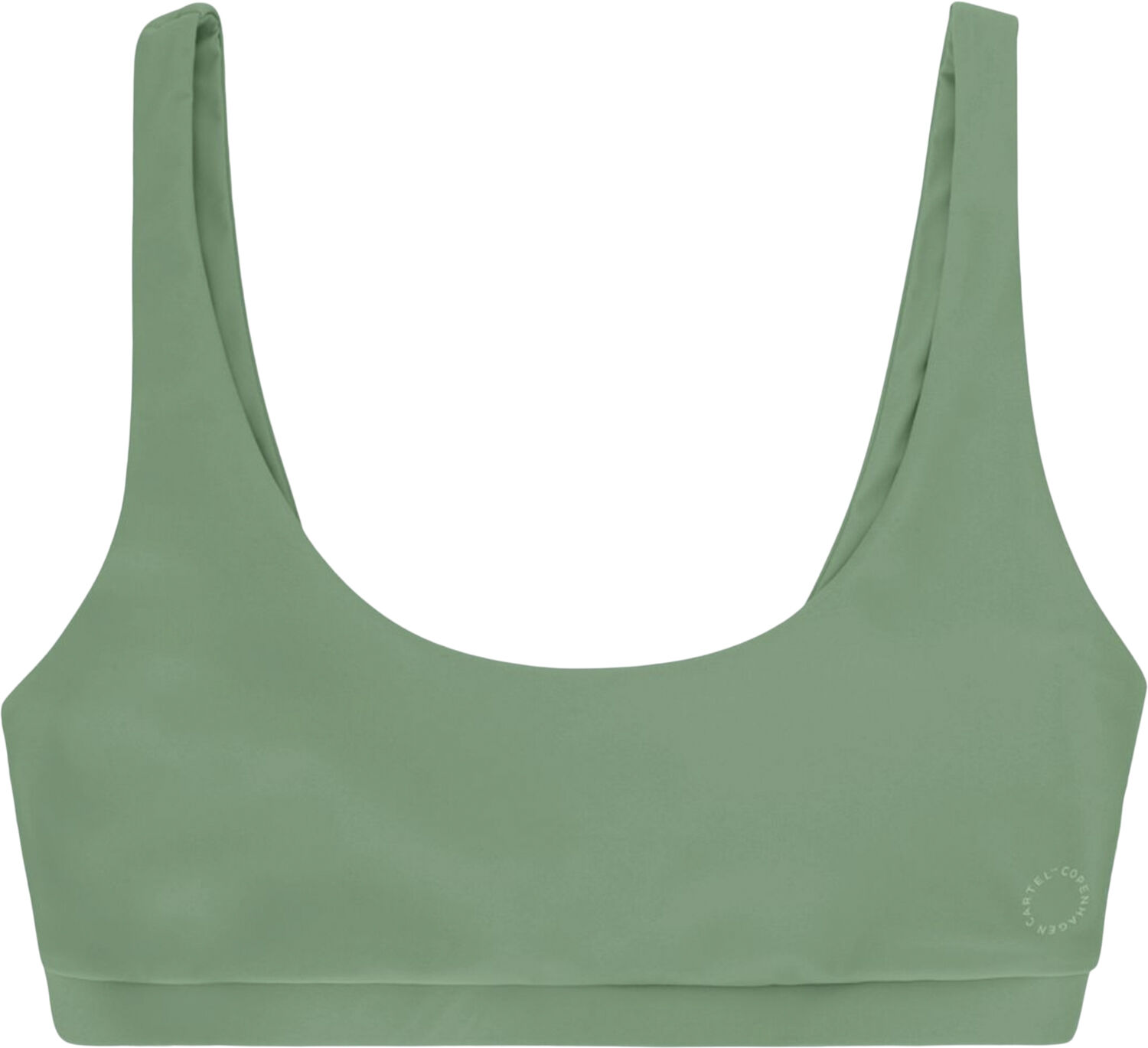 Agung sporty bikini top - Cartel Blue