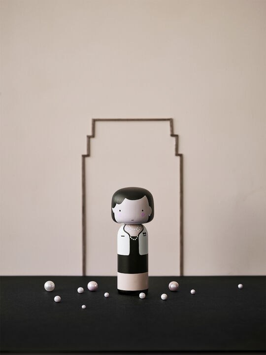 COCO håndmalet Kokeshi