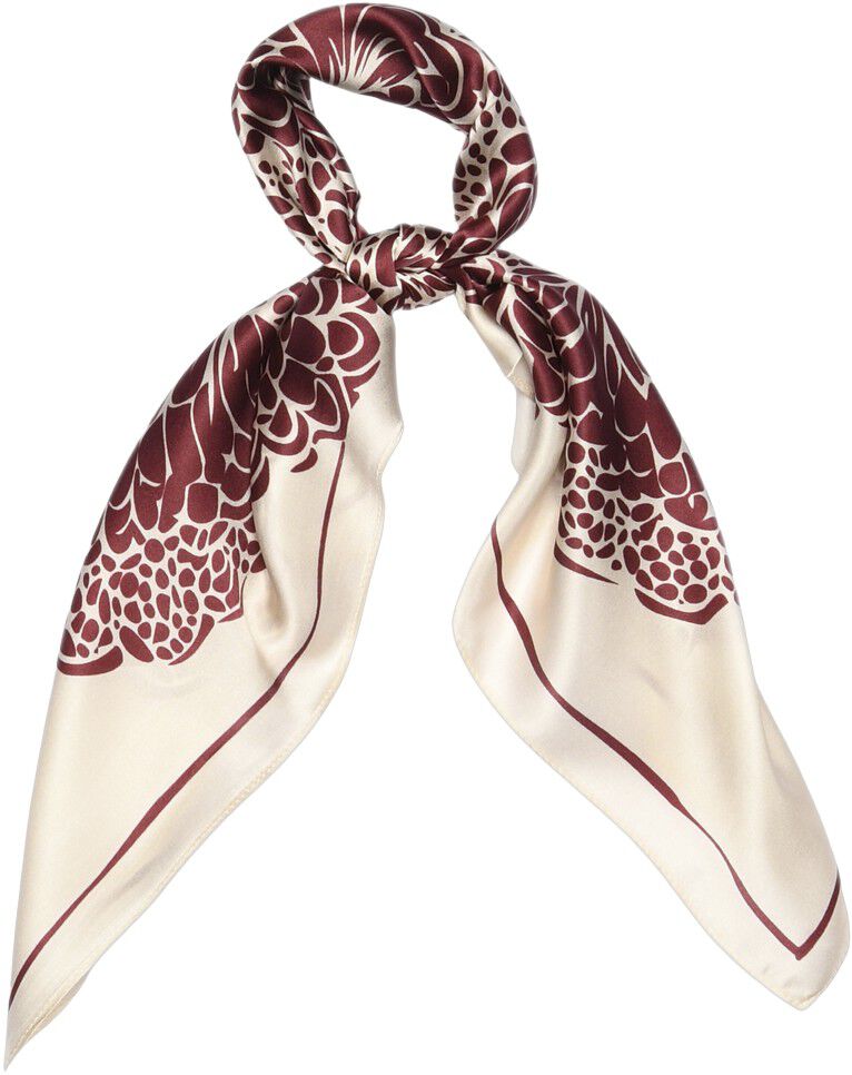 Lacey silk scarf