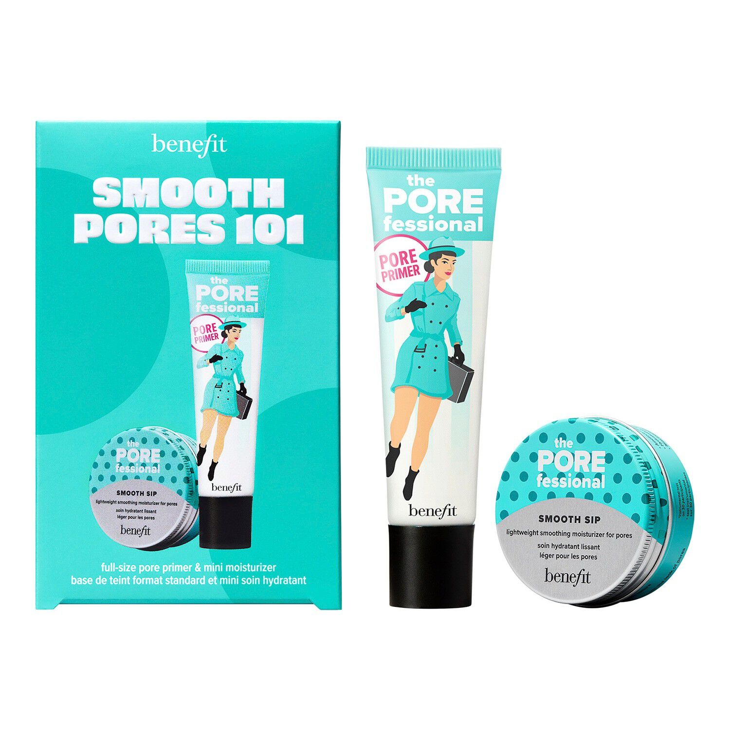 Smooth Pores 101 - POREfessional primer and moisturizer set