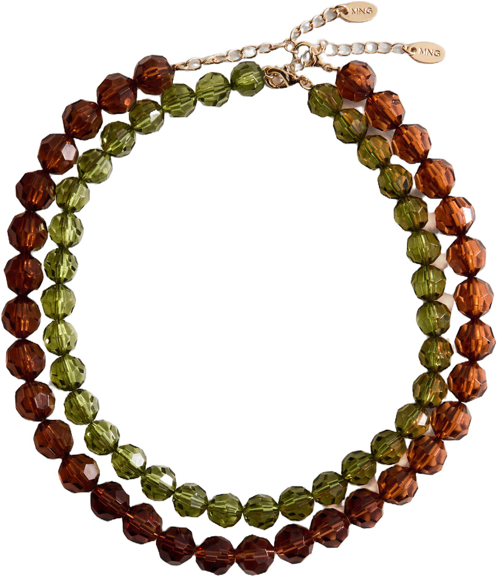 Set 2 combined necklaces