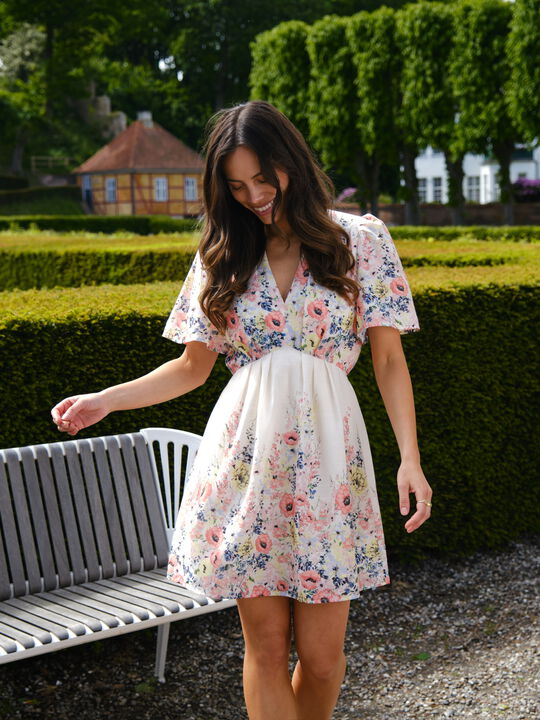 Shena Flower Print Dress