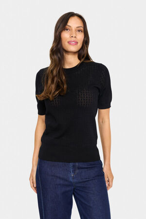 MilaSZ Pointelle SS Pullover