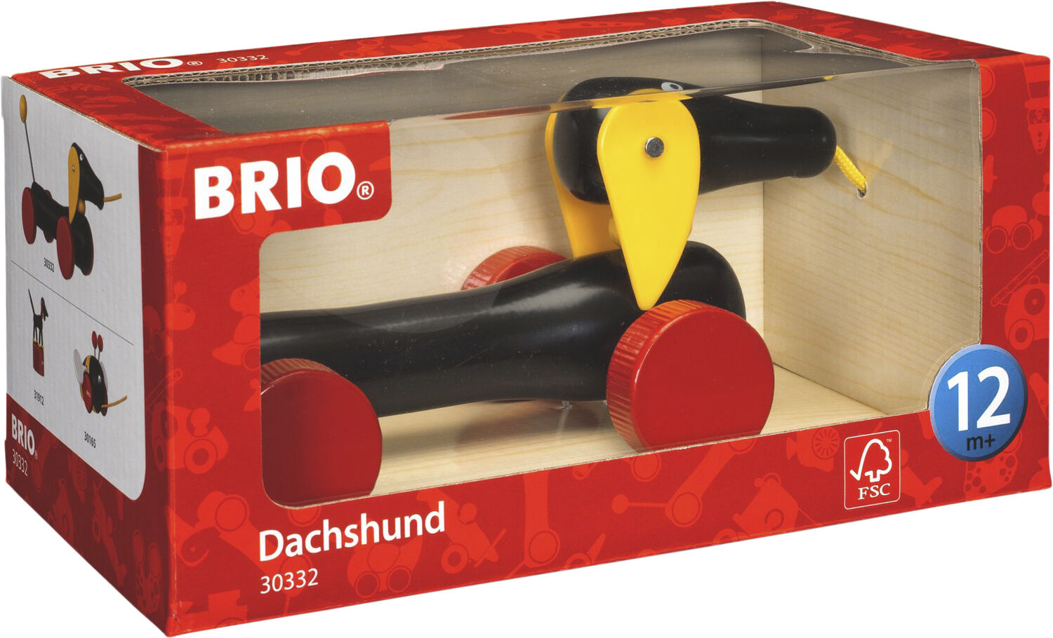 BRIO DACHSIE TR&AElig;KKEHUND