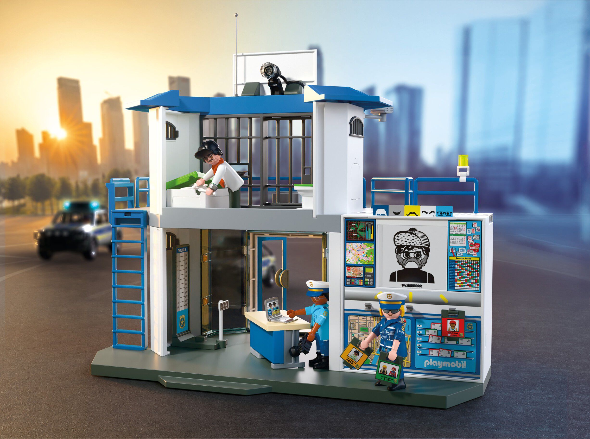 Police Station with Inves