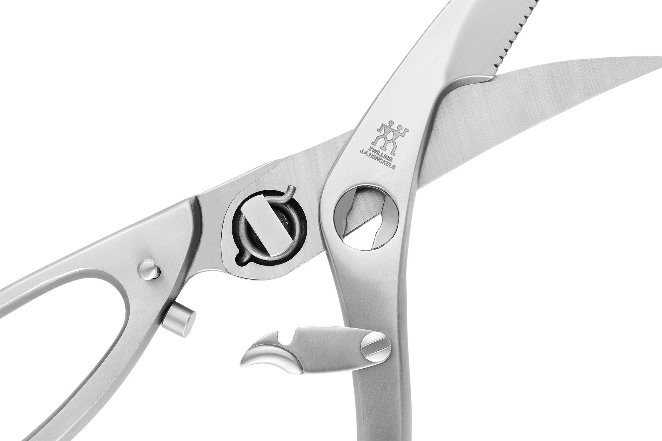 Fjerkr&aelig;saks Fuldsmedet i Rustfrit st&aring;l 25,5 cm