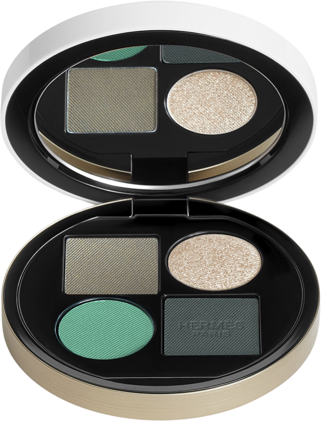 Ombres d'Herm&egrave;s, powder quartet for the eyes, Ombres V&eacute;g&eacute;tales