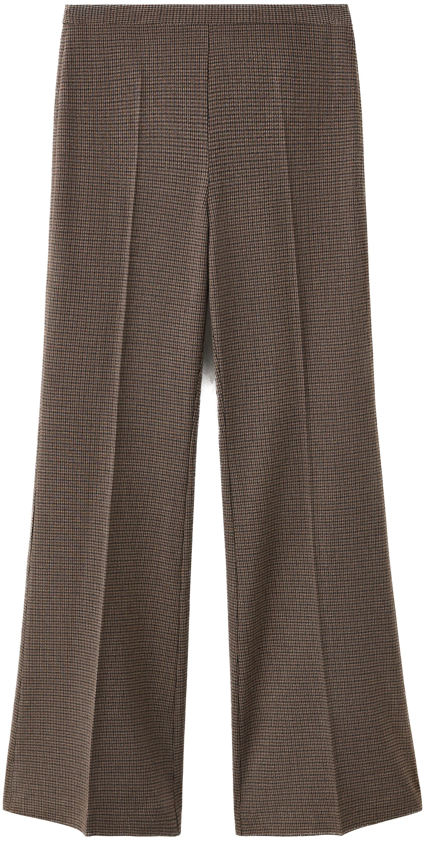 Houndstooth suit trousers