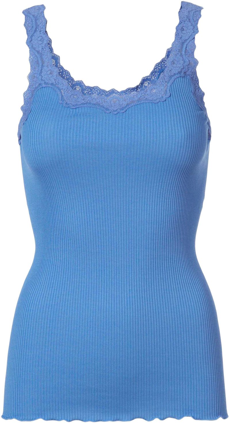 Babette Silk Sl Deep Back Lace Top
