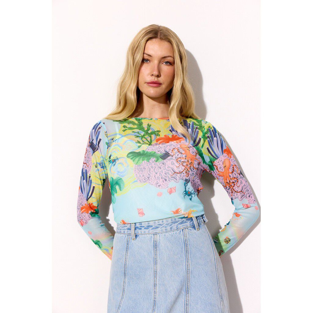Marina Mesh Blouse