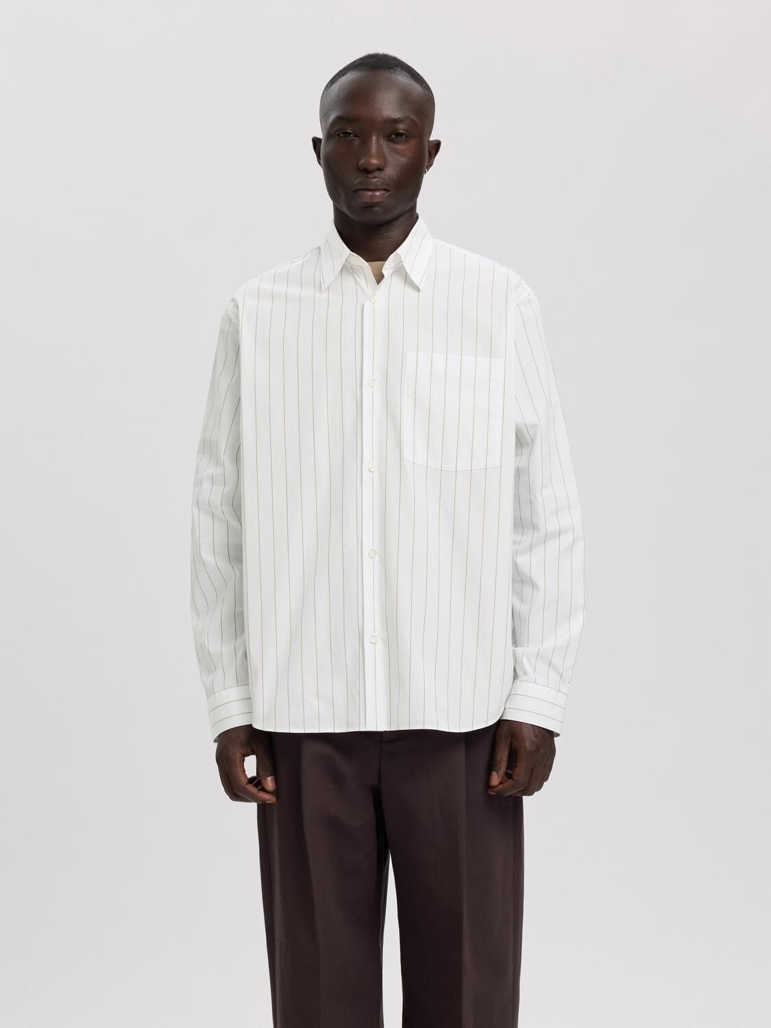 ANRASLUND CLASSIC STRIPE LS SHIRT