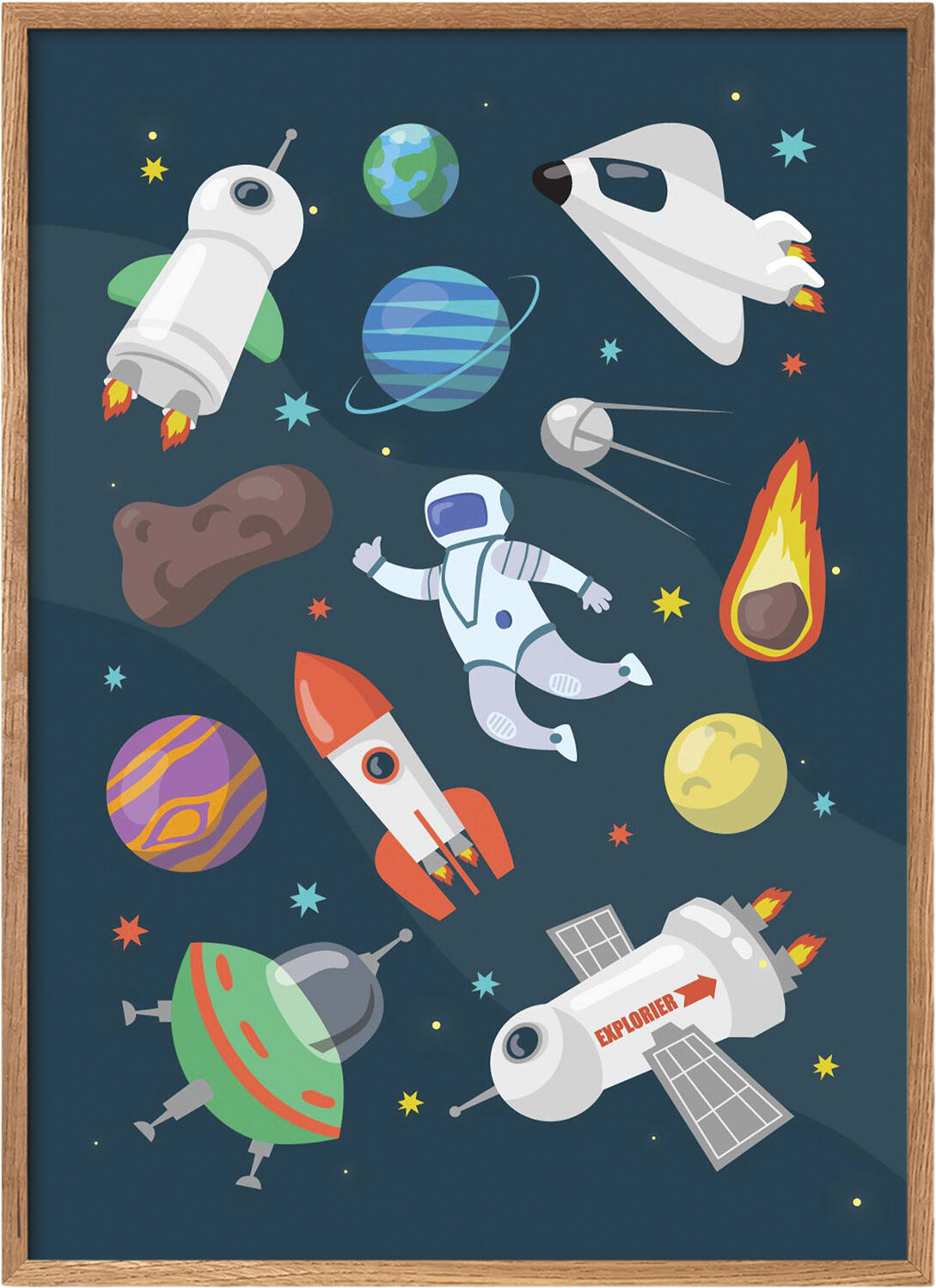 Citatplakat - Rummet &ndash; B&oslash;rneplakat