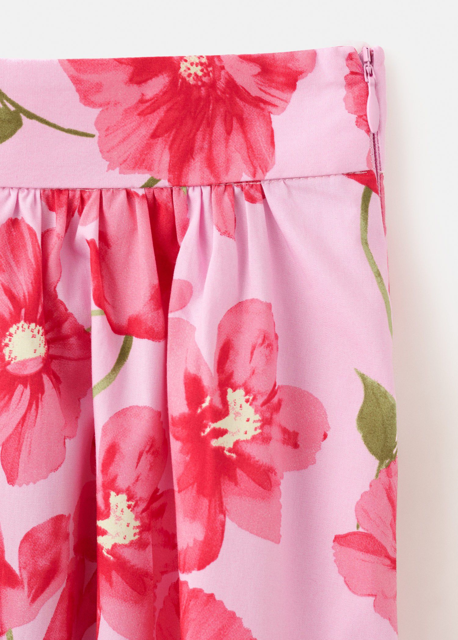 Midi skirt 100% cotton