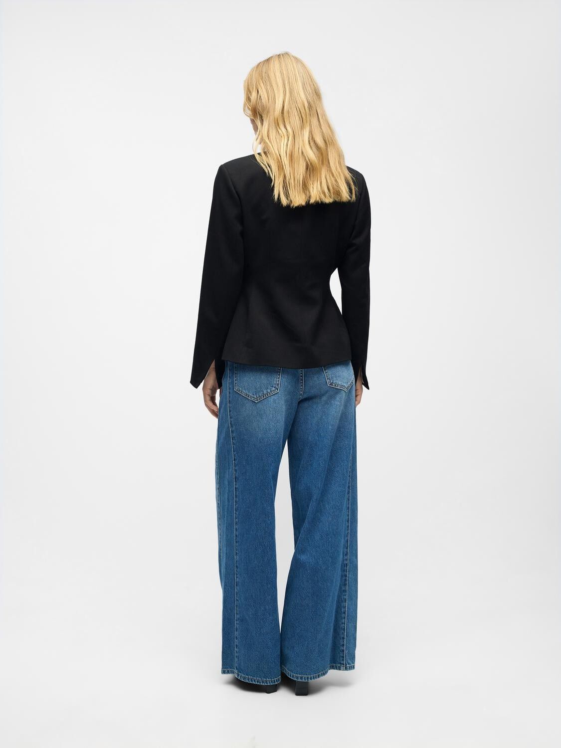 OBJARIA LISA L/S RE BLAZER NOOS