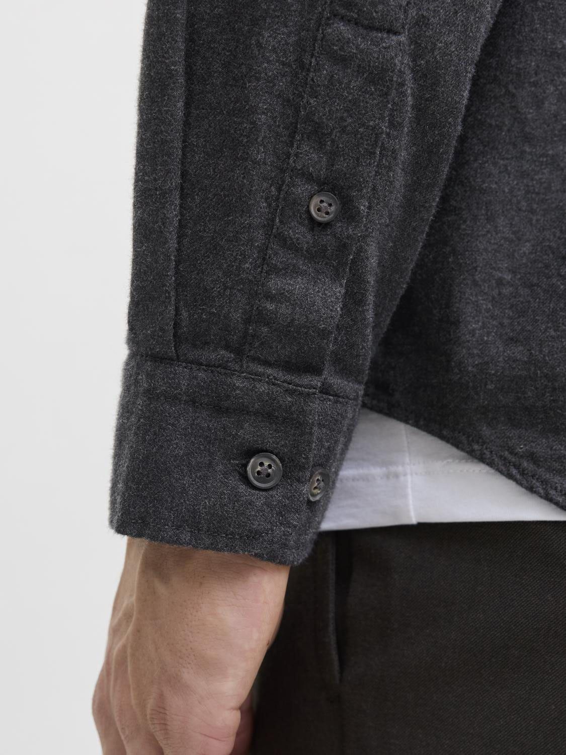 JJECLASSIC MELANGE SHIRT L/S NOOS