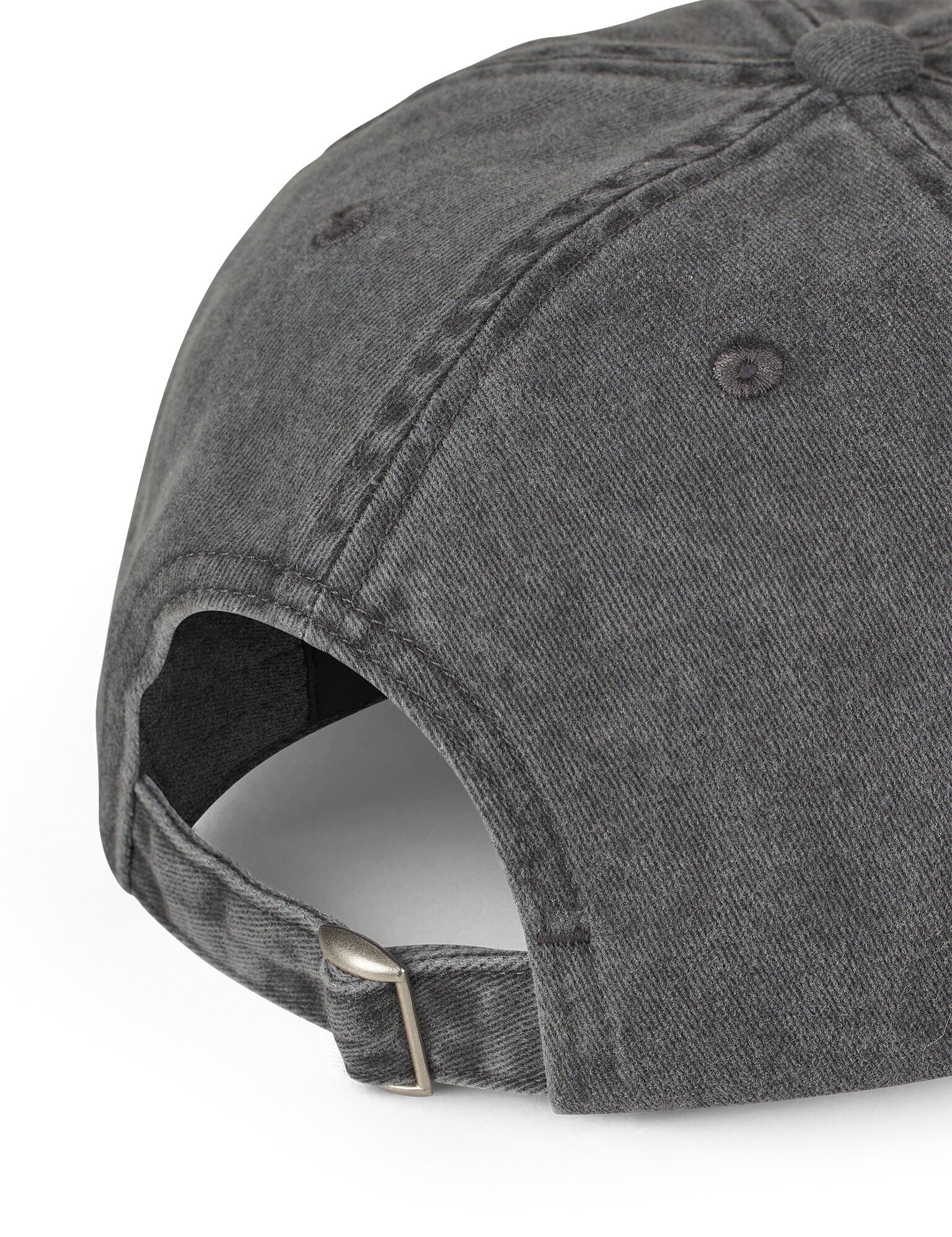 Washed Cotton Twill Coal Cap