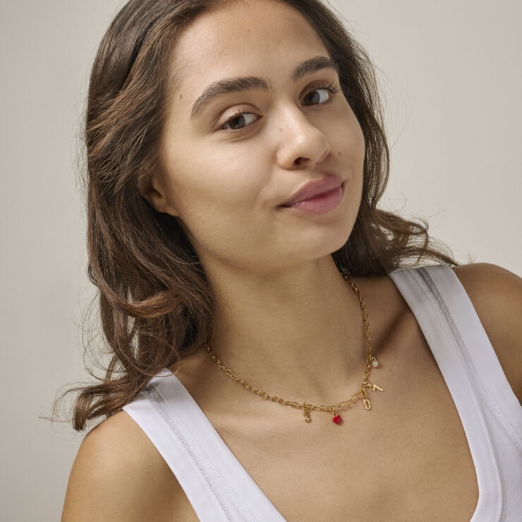 Necklace, Medium Charm