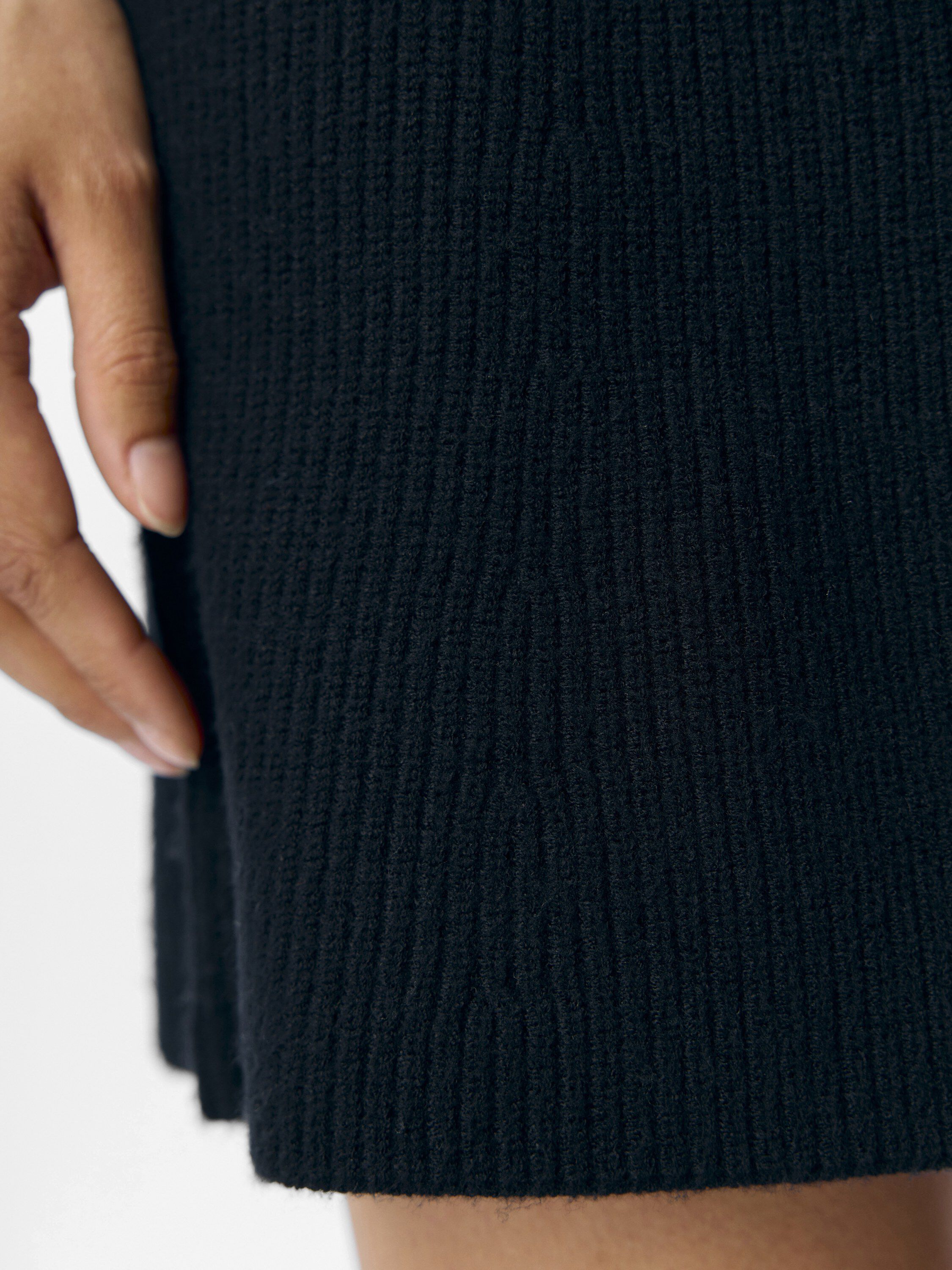 OBJVIOLA MW RE SHORT KNIT SKIRT NOO