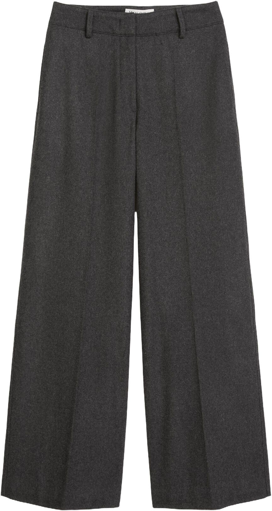 Pants, wide leg, tailored, zip fly