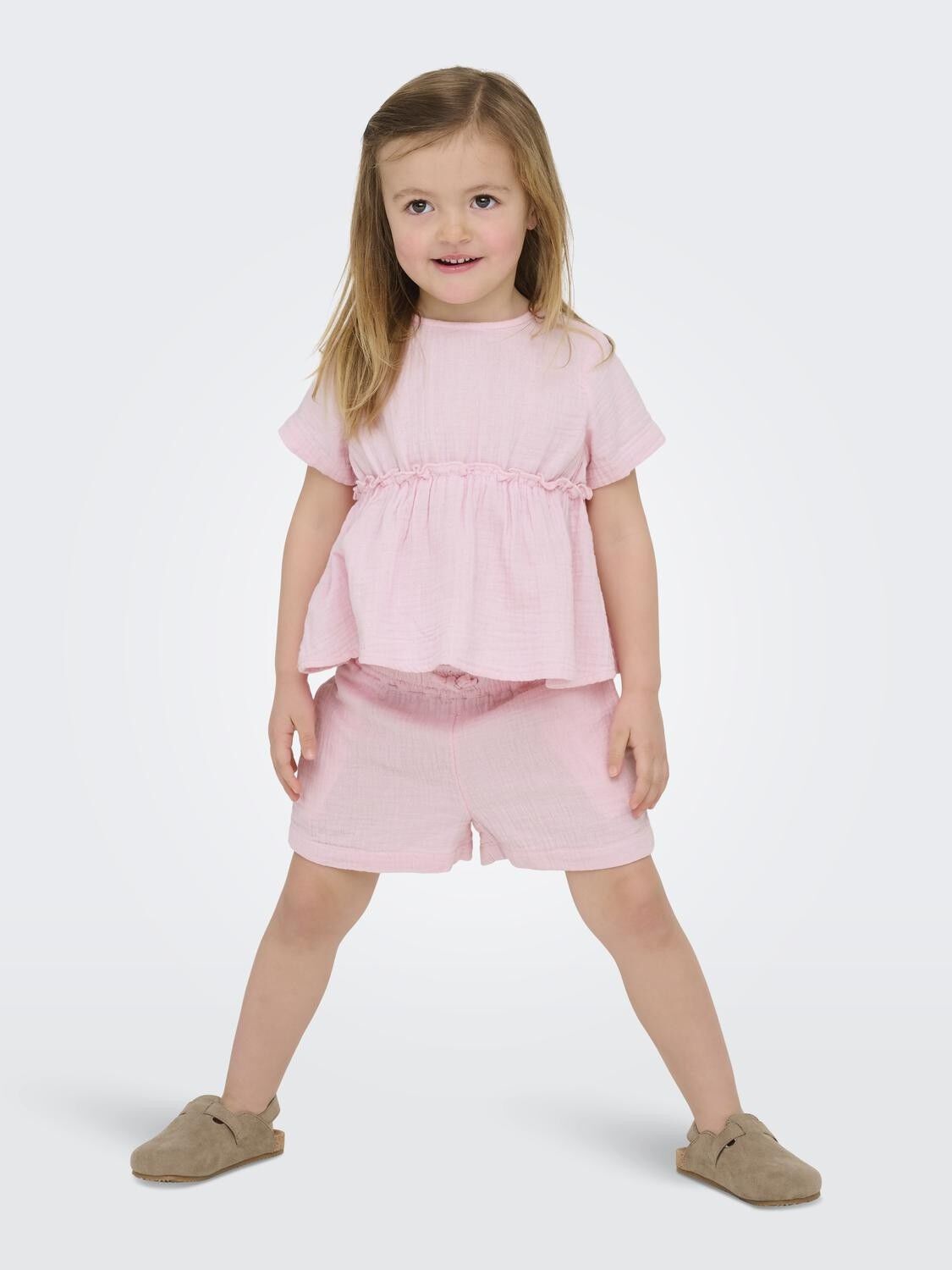 KMGTHYRA LIFE S/S TOP WVN NOOS