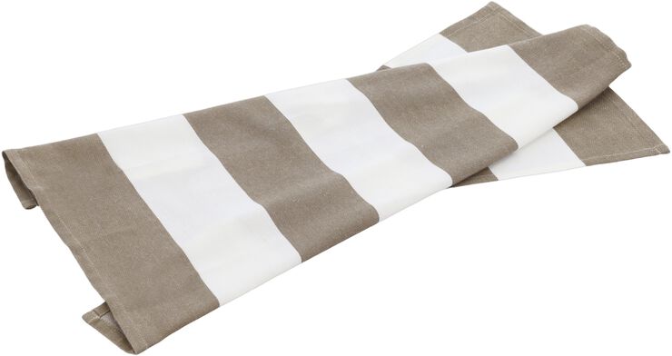 Viskestykke Abbi 70 x 50 cm Hvid/Fungi Bambus/Bomuld