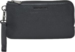 MELLOW LEATHER POUCH / NERO