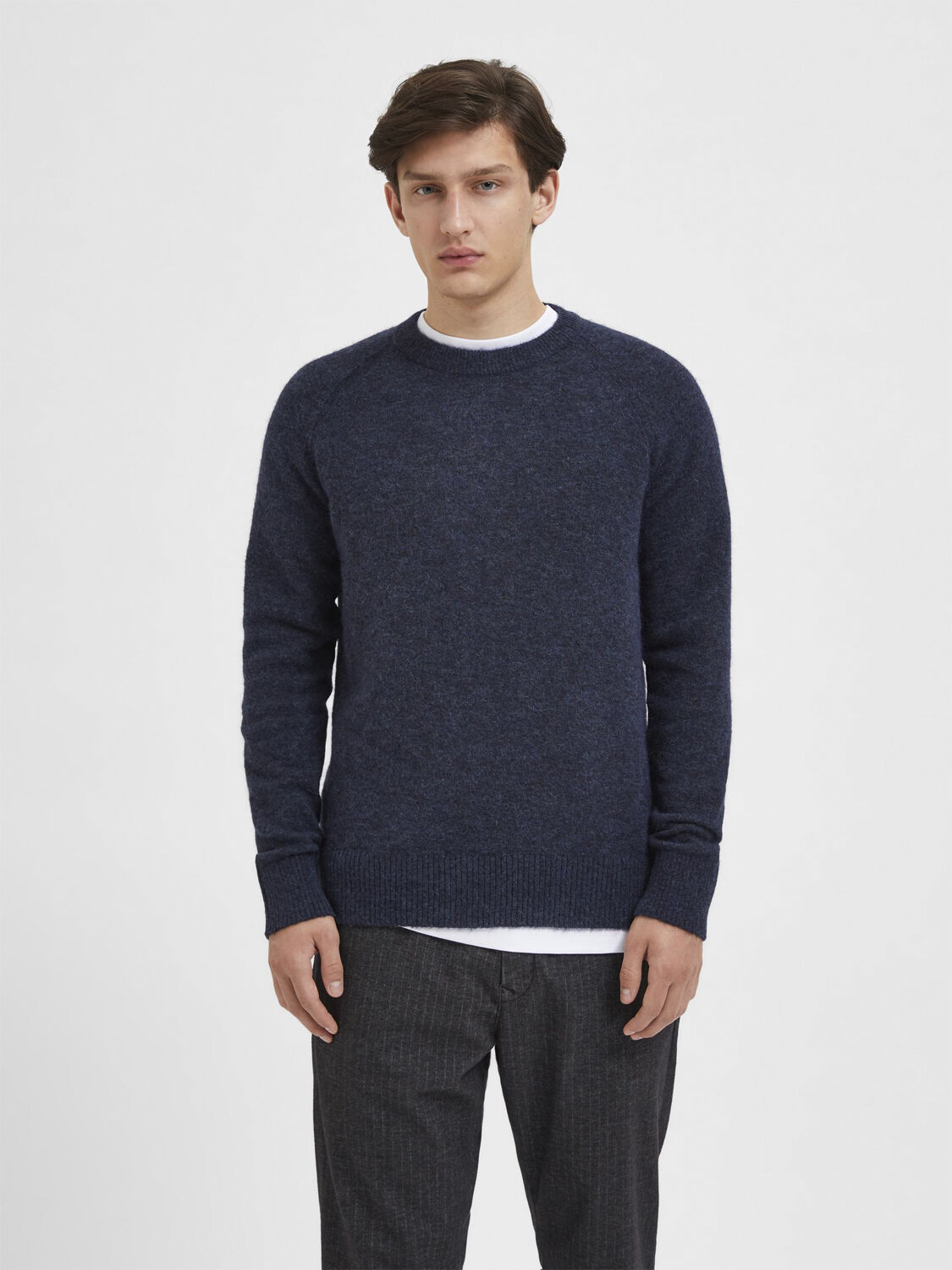 SLHRAI LS KNIT CREW NECK