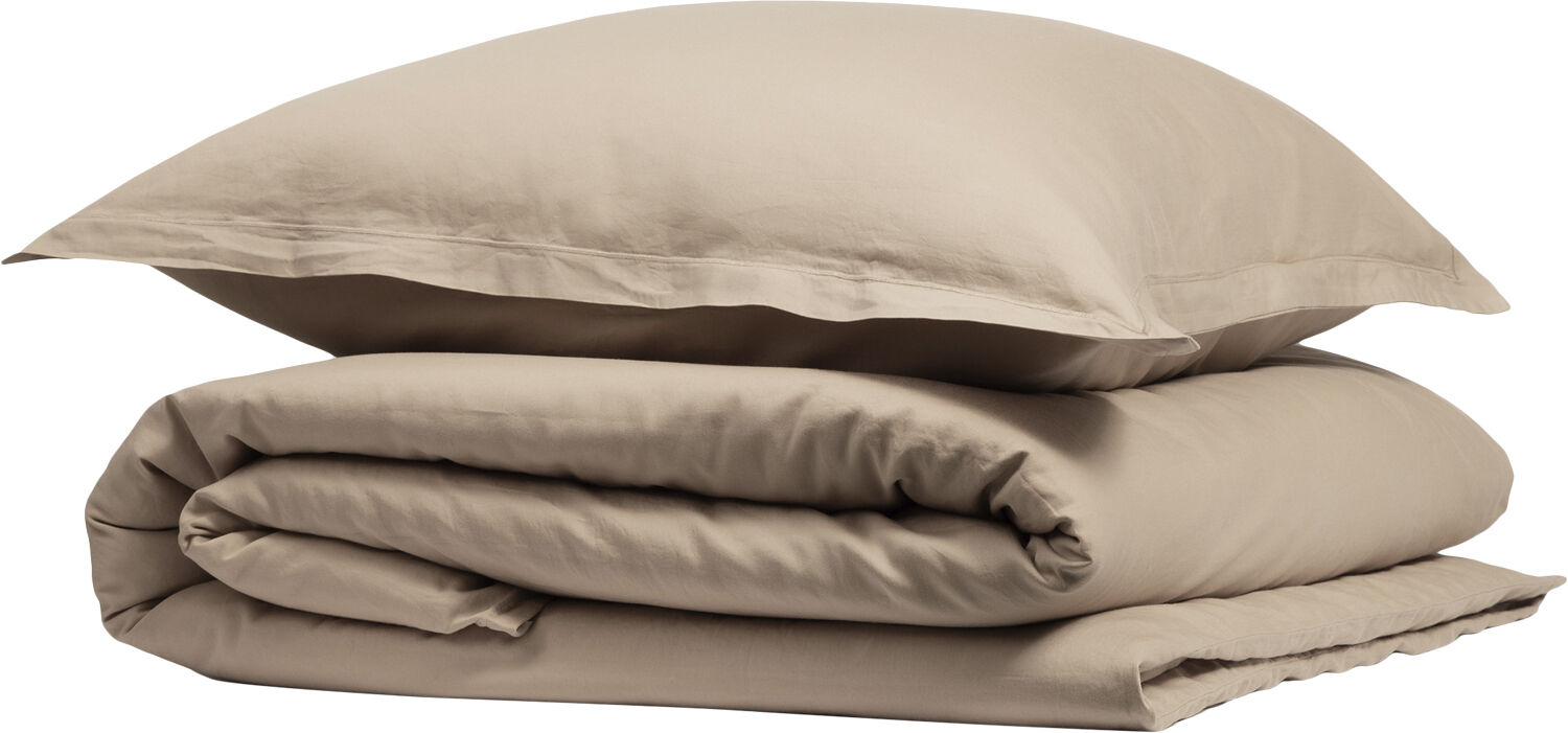 Sengelinned i bomuldssatin