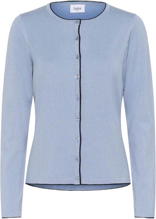 MilaSZ Contrast Stripe Cardigan