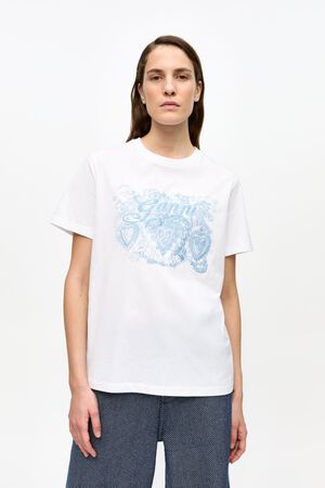 Basic Jersey Tattoo Lace Relaxed T-