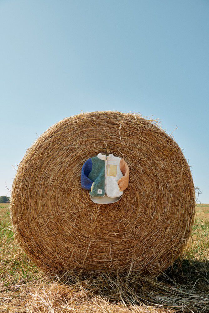 Nolan Pile Jacket Peppermint multi