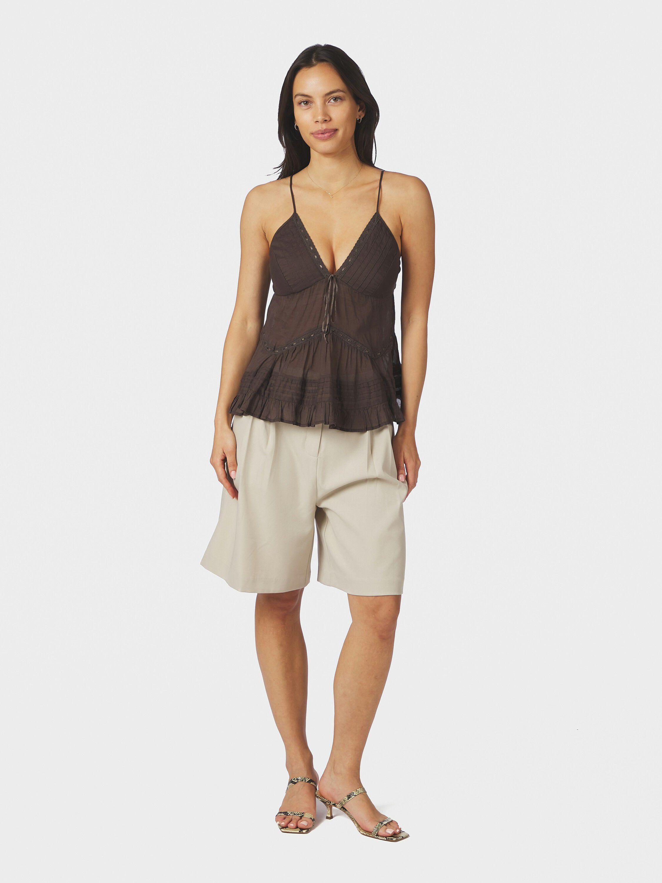 Elvena S Voile Top