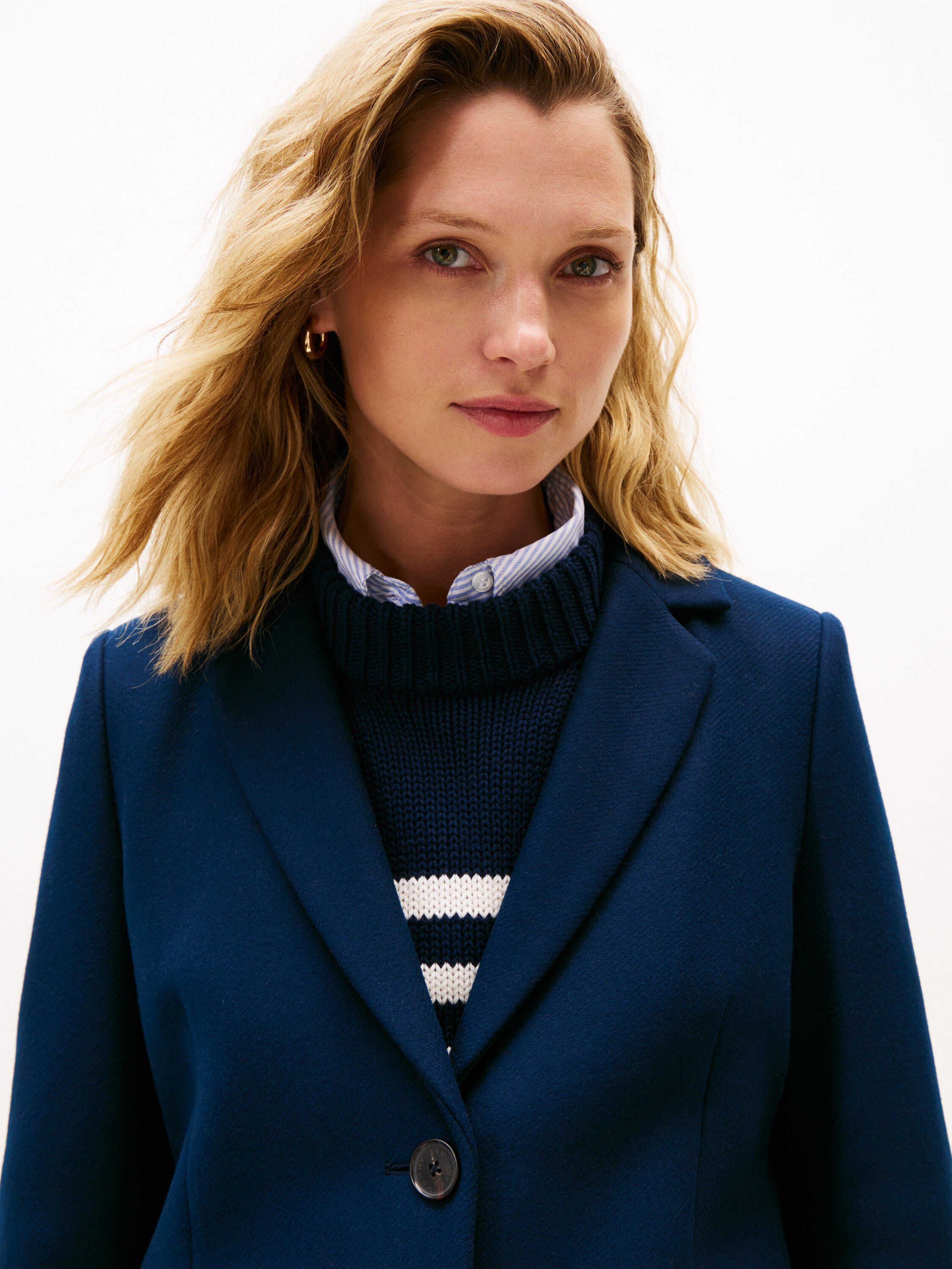 CLASSIC SB WOOL REG COAT