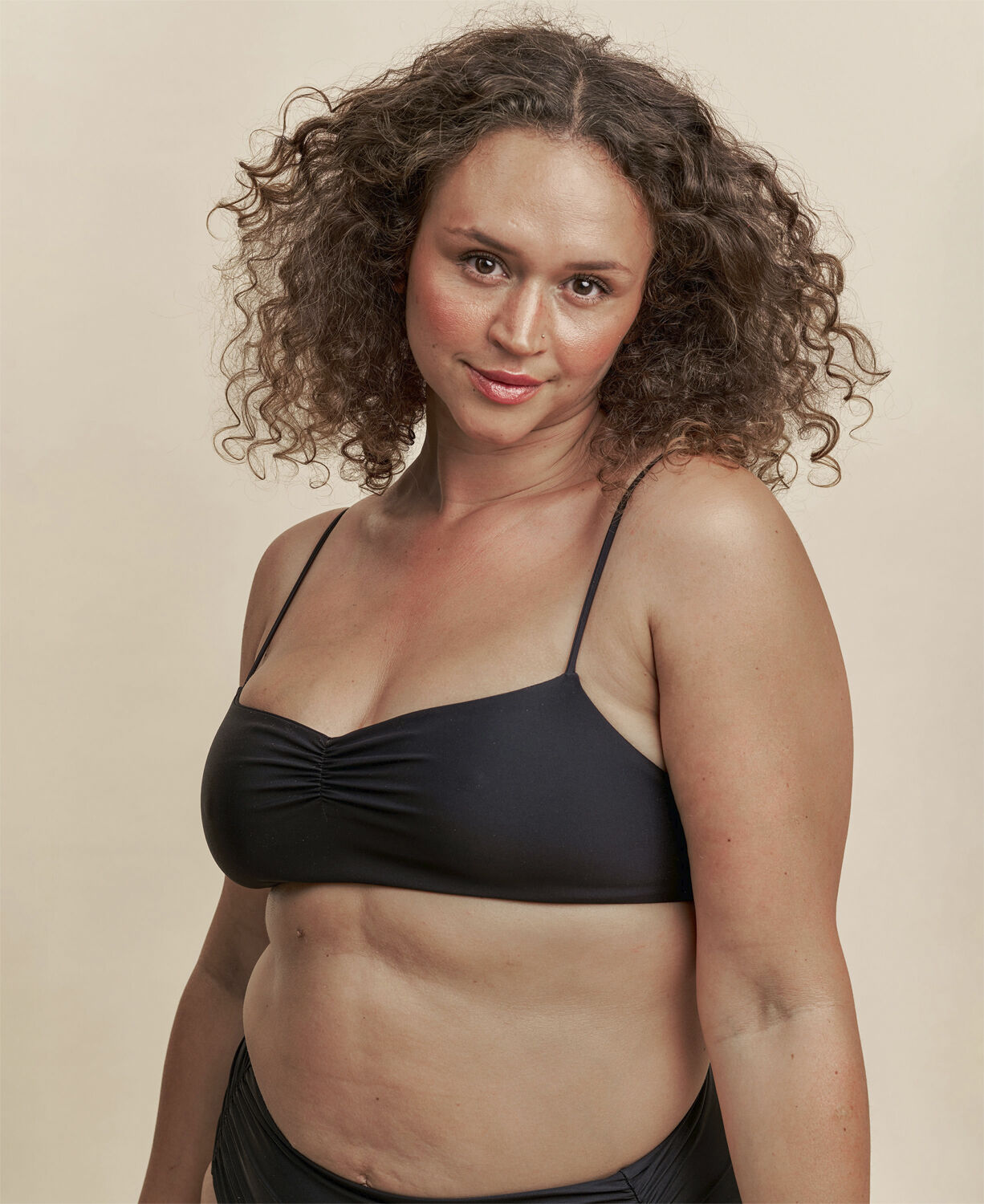 Cartel x Flow bikini top - Nero